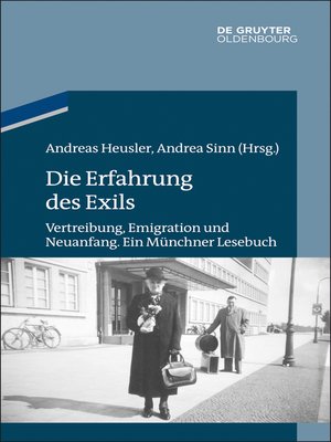 cover image of Die Erfahrung des Exils
